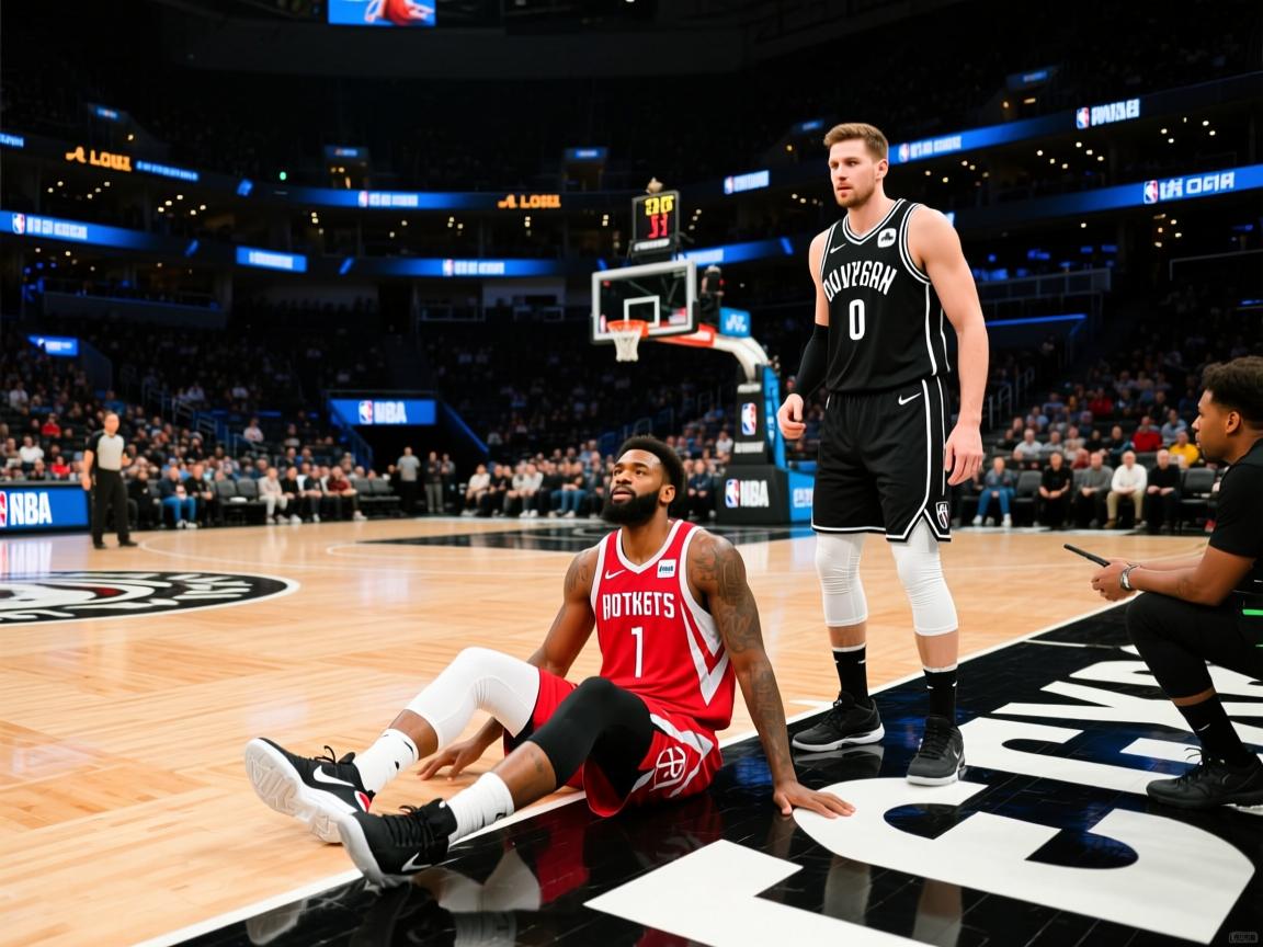 控卫因伤缺席,火箭不敌篮网 第2张